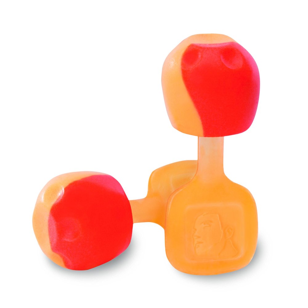 Howard Leight TrustFit Pod Reusable Foam Shooting Earplugs, 5-Pairs (R-02236) Orange