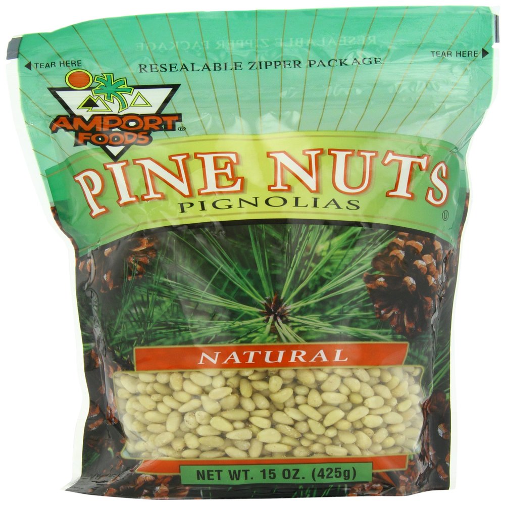 Amport Foods Natural Pine Nuts, 15 Ounce