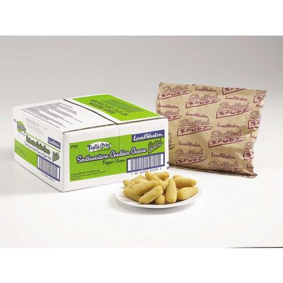 Lamb Weston Tantalizers Stuffed Spudz Pepper Southwestern Cheddar, 3 Pound -- 6 per case.
