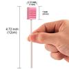 (50 Pack) Disposable Oral Swabs, Sterile Dental Sponge Swabsticks Unflavored for Mouth or Gum Cleaning view 2