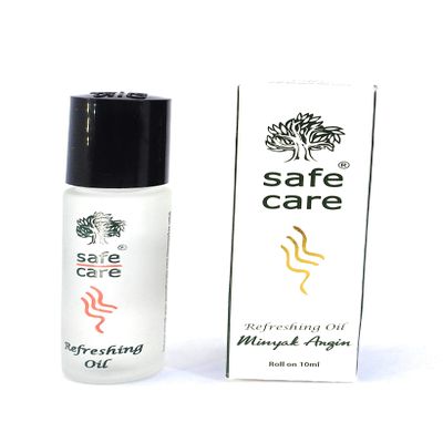Safe Care Roll on Refreshing Oil Aromatherapy, 10 Ml (Pack of 6)