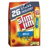 Slim Jim Smoked Meat Sticks, Mild, 0.28 Oz, 26-Count view 2