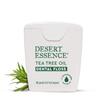 Desert Essence, Tea Tree Dental Floss 50 yd - Gluten Free - Cruelty Free - Naturally Waxed with Bees Wax - No Shred Floss - Tea Tree Oil - Removes Plaque and Build Up, pack of 6 view 1