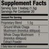 Sayan Siberian Chaga Mushroom Tea 1.05 Oz / 30g  20 Unbleached Bags, Wild Harvested Organic Antioxidant No Caffeine. Raw and Extract Blend. Immune, Digestion Support. Detox, Focus Energy Boost view 2