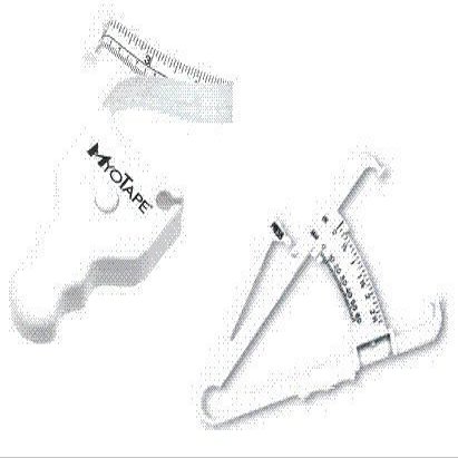 Body Tape Measure and Fat Caliper Combo