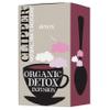 Clipper Organic Herbal Detox Tea - Organic, Caffeine Free Tea, 1 Pack, 20 Unbleached Tea Bags view 1