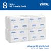Kleenex Professional Universal Multifold Paper Towels, Bulk (02046), Absorbency Pockets, 9.2" x 9.4" Towel, White (150 Sheets/Pack, 8 Packs/Case, 1,200 Sheet Total) view 2