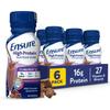 Ensure High Protein Milk Chocolate Nutrition Shake, Ready to Drink, 16g Protein and 27 Vitamins and Minerals, 8 fl oz, 6 Pack view 1