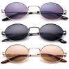 Glasses Hippy Vintage Retro Round Sunglasses & Clear Lens Glasses With Carrying Pouch view 1