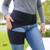 Hip Brace for Sciatica Pain Relief - Compression Wrap for Sciatic Nerve, Hamstring Pull, Hip Fler Strain, Groin Injury, Pulled Thigh - SI Belt - Sacroiliac Joint Support Stabilizer for Men, Women view 4