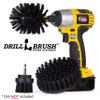 Industrial Electric Spin Scrubber - Household Cleaning Electric Scrub Brush - Ultra Stiff BBQ Grill Brush - Griddle Cleaning Kit - No Wire Nylon Bristles - Oil Stains, Rust, Loose Paint on Concrete view 4