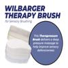 Wilbarger Therapy Brush, 2 Pack  Therapressure Brush for Occupational Therapy for Sensory Brushing  Protocol Designed by Patricia Wilbarger  Use as Part of The Wilbarger Brushing Protocol view 2