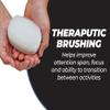 Wilbarger Therapy Brush, 2 Pack  Therapressure Brush for Occupational Therapy for Sensory Brushing  Protocol Designed by Patricia Wilbarger  Use as Part of The Wilbarger Brushing Protocol view 3