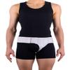 FlexaMed Left Side Inguinal Groin Hernia Truss with Compression Pad White - Medium view 2