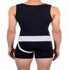 FlexaMed Left Side Inguinal Groin Hernia Truss with Compression Pad White - Medium view 3