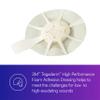 3M Tegaderm High Performance Foam Adhesive Dressing 90614, Mini Oval 10 BG/CTN 4 CTN/CS view 3