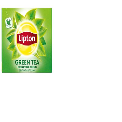 Lipton Green Tea, 100 Percent Natural Signature Blend with hint of Jasmine, 100 Count (Pack of 1)
