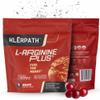 L-arginine Plus Powder with 5110 mg L-Arginine and 1010 mg L-Citrulline - Nitric Oxide Supplement for Blood Flow and Circulation - Grape Flavor 13.4 Ounces view 1