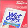 Wet Ones Antibacterial Hand and Face Wipes Singles, 24 Count (Pack of 5) view 3