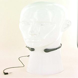 AV-JEFE TR-15 Throat Transdermal Microphone for Speech Difficulties Impaired Compatible w Voice Amplifier