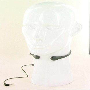 AV-JEFE TR-15 Throat Transdermal Microphone for Speech Difficulties Impaired Compatible w Voice Amplifier
