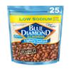 Blue Diamond Almonds, Low Sodium Lightly Salted Snack Nuts, Plant-Based Protein and Fiber Salty Snacks, Great for Holidays, Parties, Events, Lunch, Pantry Staple, 25 Oz Resealable Bag (Pack of 1) view 1