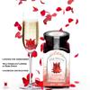 Wild Hibiscus Flowers in Rose Syrup | 12.3 oz Jar | 15 Whole Hibiscus Flowers Infused with Rose-Infused Syrup | Elegant Garnish for Cocktails, Desserts & Gourmet Creations view 3