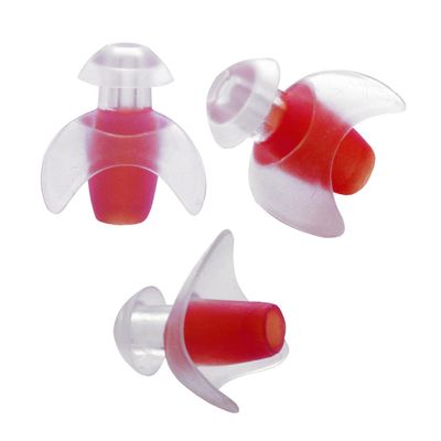 ARENA Ergo Earplug Swimming Ear Plugs, Clear, One Size