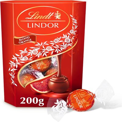 Lindt Lindor Milk Orange 200g