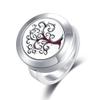Mesinya Fancy Tree aromatherapy Ring/ 316L s.steel Essential Oils Diffuser Locket Ring (Size 8) view 1