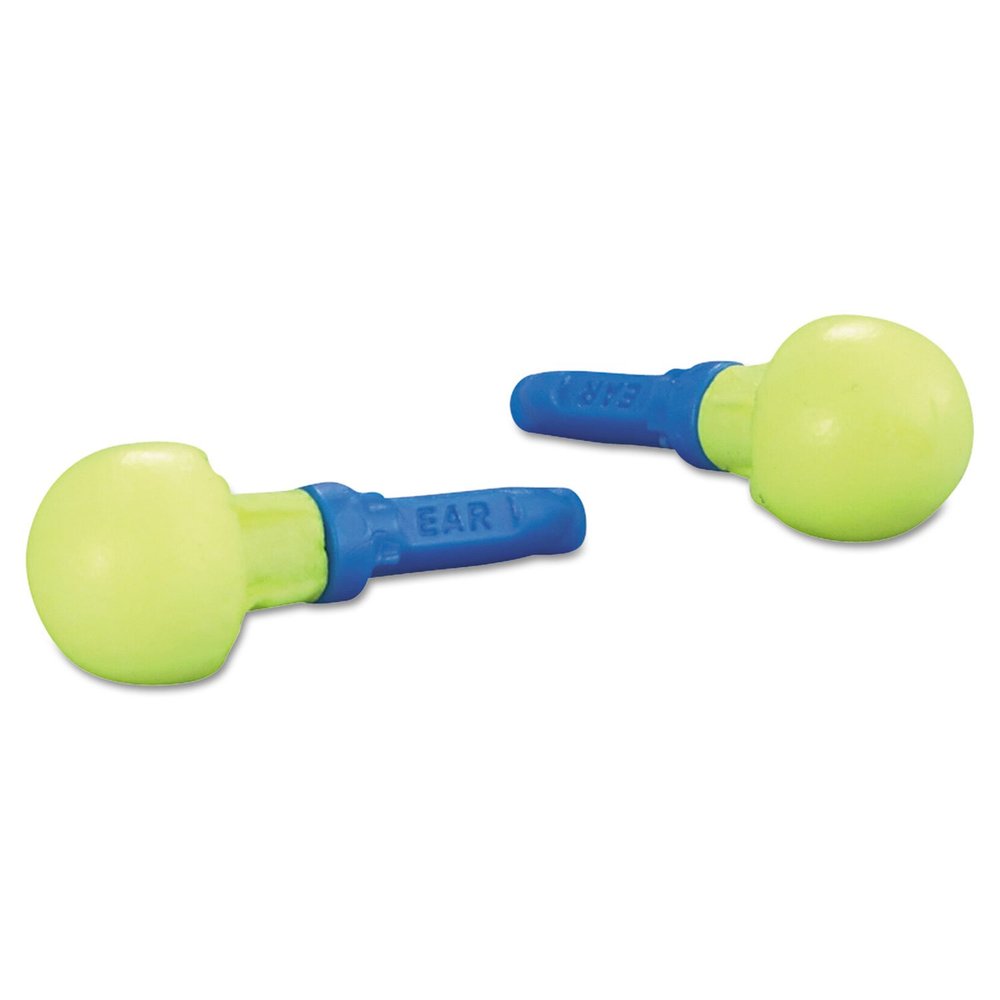 3M 3181000 E A R Push-Ins Earplugs, Cordless, 28nrr, Yellow/Blue, 100 Pairs