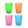 Party Essentials Plastic Cups, 50-Count, Assorted Neon view 1