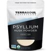 Terrasoul Superfoods Organic Psyllium Husk Powder, 1 Lb - Superfine Texture | 99% Purity | Perfect for Gluten-Free Baking | No Purple Breads view 1