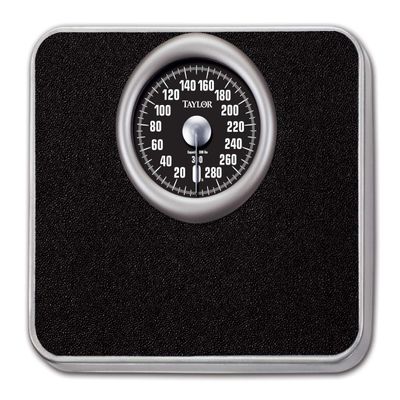 Mechanical Bath Scale, 300 lb. Cap., 2 lb. Graduations