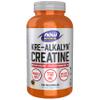 NOW Foods Sports Nutrition, Kre-Alkalyn Creatine 750 mg, Mass Building*/Energy Production*, 240 Veg Capsules view 1