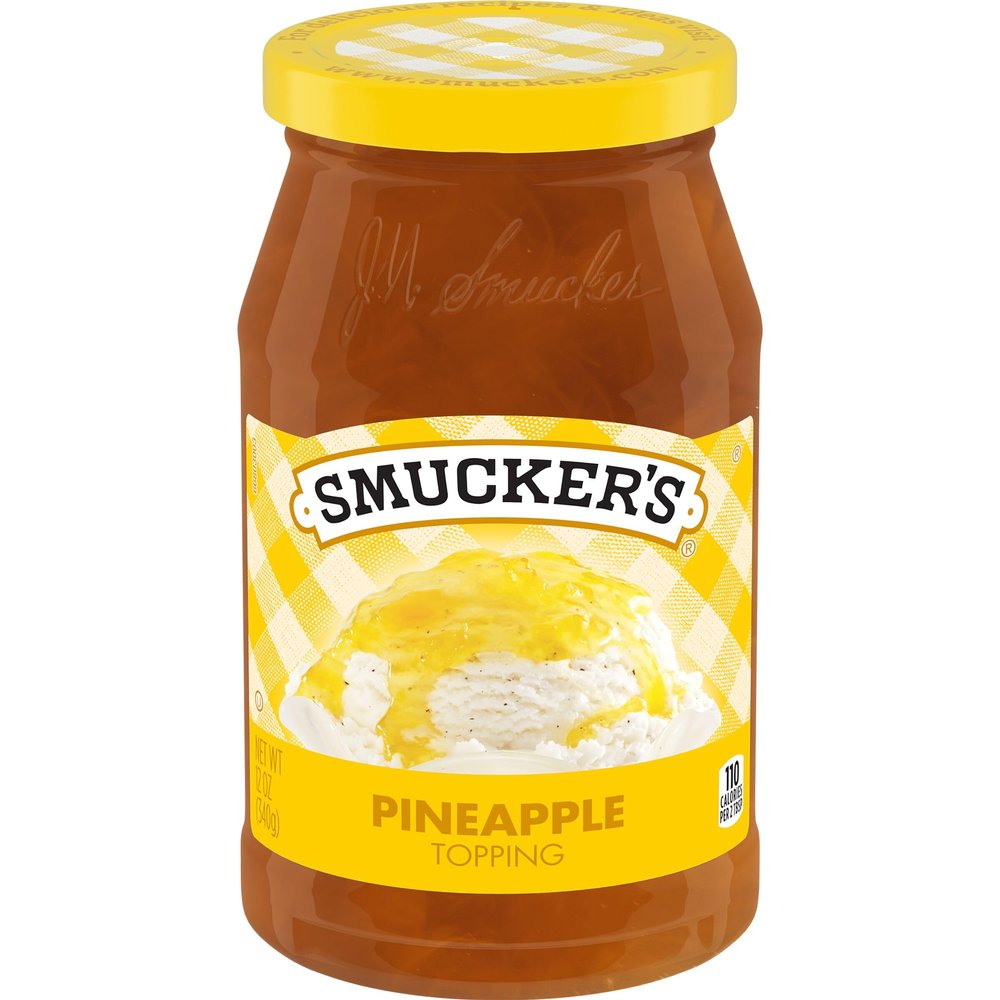 Smucker's Pineapple Topping, 12 Ounce (Pack of 6)