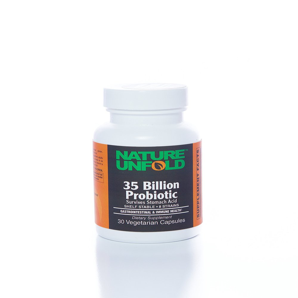 35 Billion Probiotic 8 Probiotic Strains Bioenhanced Acid Resistant Strains (Bears)