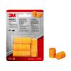 3M Disposable Classic Earplug, Noise Reduction Rating (NRR)29 dB, 4-Pair, 1-Pack, Orange view 1