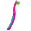 Personally Me Kids Soft Toothbrush Childrens Personalized Name AVA Pink & Green 3+ by Stravina view 3