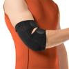 BraceAbility Bursitis Elbow Pad Brace | Compression Arm Sleeve Wrap with Padded Soft Support Cushion for Olecranon Joint Pain, Bursa Protection, Arthritis & Tendonitis Relief (S/M) view 1