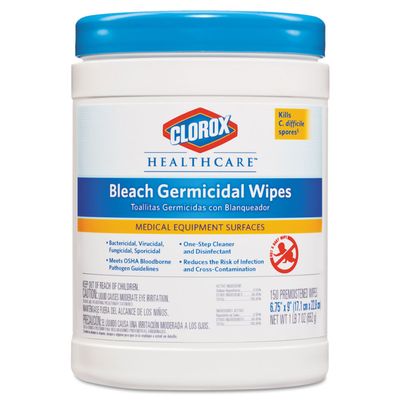 COX30577 - Clorox Healthcare Bleach Germicidal Wipes
