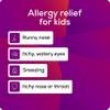 Allegra Children's 12-Hour Allergy Relief Liquid, Non-Drowsy Indoor and Outdoor Allergy Medicine, 30 mg Fexofenadine HCI Antihistamine for Kids, Berry Flavor, 4 oz view 3