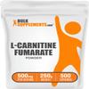 BulkSupplements.com L-Carnitine Fumarate Powder - Carnitine Supplement, Sports Nutrition, L-Carnitine 500mg - Gluten Free, 500mg per Serving, Gluten Free, 250g (8.8 oz) (Pack of 1) view 1