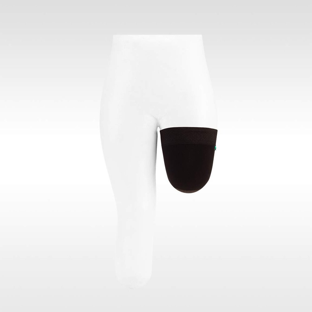 20-30 mmHg, Xtra, BK Shrinker, 12"/30 cm, Silicone, Black