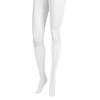 30-40 mmHg, Dynamic, Knee, Max, FF, Short, 3.5cm Silicone, White view 1