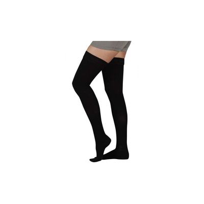 15-20 mmHg, Soft, Thigh, FF, Petite, Silicone, Cinnamon
