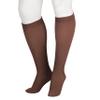 15-20 mmHg, Soft, Thigh, FF, Short, Silicone, Chocolate view 1