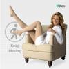 15-20 mmHg, Soft, Thigh, OT, Silicone, Chocolate view 3