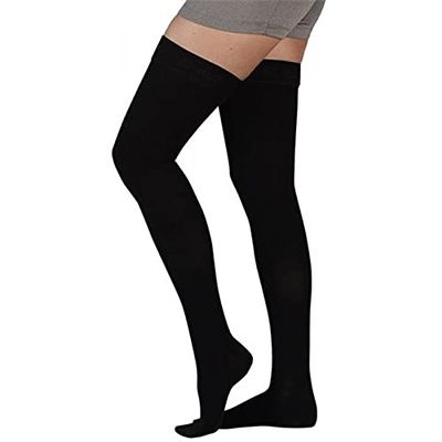 15-20 mmHg, Soft, Thigh, FF, Petite, Silicone, Seasonal