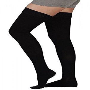 15-20 mmHg, Soft, Thigh, FF, Petite, Silicone, Seasonal
